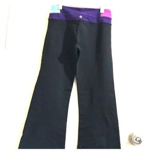 Lululemon athletica bootleg pant, reversible
